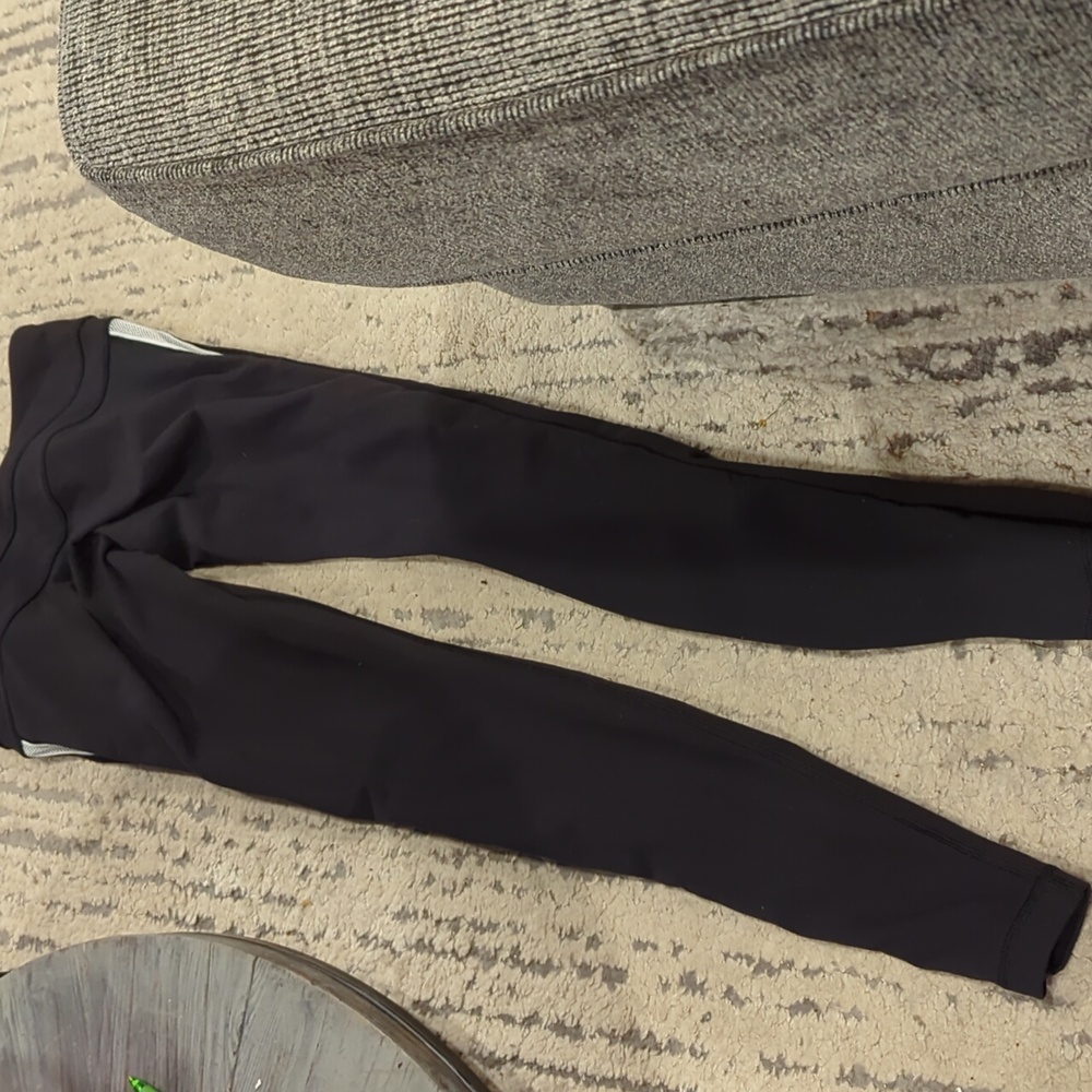 Lululemon high times Pant Wing Mesh full on Luon black - Picture 7 of 7